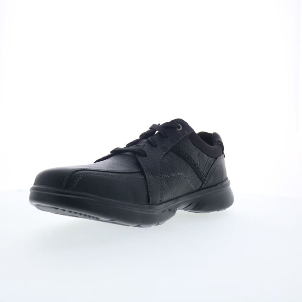 Clarks Mens Bradley Walk Black Shoes (NWT) - Picture 4 of 7